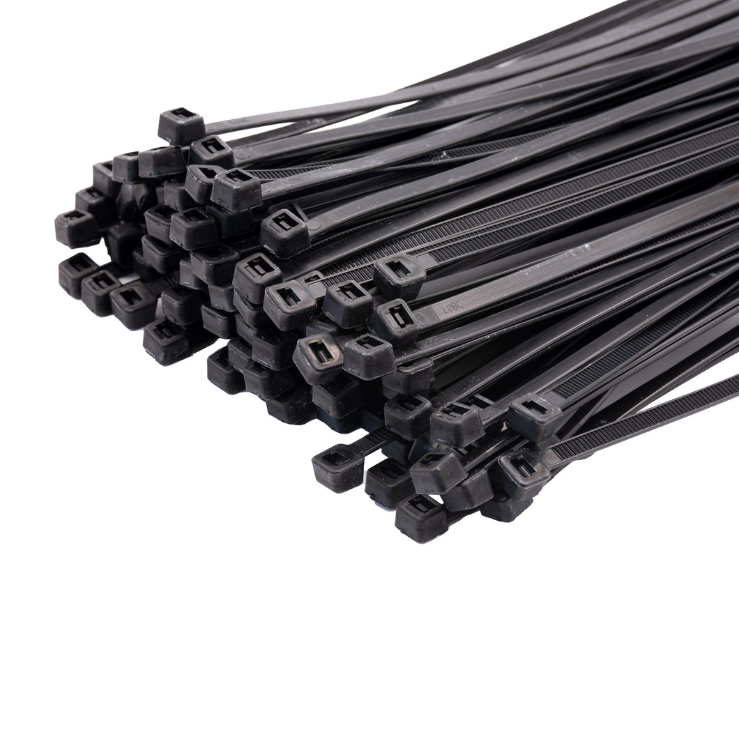 100x Kabelbinder Kabelstrapse Kabelbefestigung Kabelband Kabel Binder Industrie