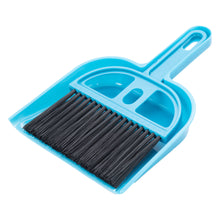 Laden Sie das Bild in den Galerie-Viewer, Kehrset Kehrgarnitur Kehrschaufel Kehrbesen Kehrblech Handfeger Tisch Besen Mini