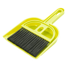 Laden Sie das Bild in den Galerie-Viewer, Kehrset Kehrgarnitur Kehrschaufel Kehrbesen Kehrblech Handfeger Tisch Besen Mini