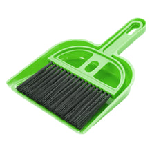 Laden Sie das Bild in den Galerie-Viewer, Kehrset Kehrgarnitur Kehrschaufel Kehrbesen Kehrblech Handfeger Tisch Besen Mini