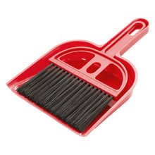 Laden Sie das Bild in den Galerie-Viewer, Kehrset Kehrgarnitur Kehrschaufel Kehrbesen Kehrblech Handfeger Tisch Besen Mini