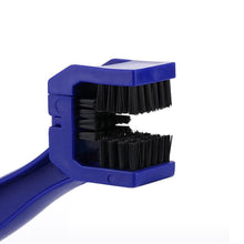 Laden Sie das Bild in den Galerie-Viewer, Kettenbürste Fahrrad Reinigungsbürste Motorrad Kettenreiniger Kette Bürste MTB