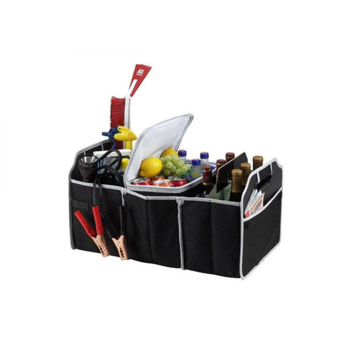 Auto Faltbox Kofferraumtasche Einkaufstasche Kofferraum-Organizer  Autotasche Aufbewahrung schwarz, Zubehör, noch mehr Tuning
