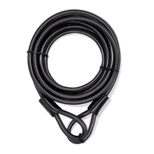 Laden Sie das Bild in den Galerie-Viewer, Stahlseil Drahtseil 1,5m-5m ummantelt Schlaufenseil Schlaufen Ösen Diebstahl Sicherung