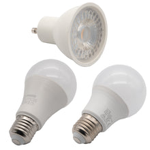 Laden Sie das Bild in den Galerie-Viewer, LED Glühbirne Leuchtmittel E27 GU10 Warmweiß 230V Lampe Birne Strahler 5W-12W