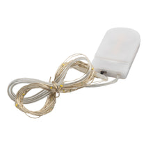 Laden Sie das Bild in den Galerie-Viewer, LED Lichterkette mit & ohne Timer Micro Warmweiß Drahtlicht Mikro Batterie 10 20 40 LED
