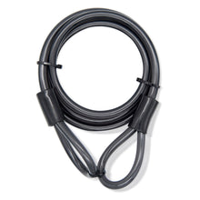 Laden Sie das Bild in den Galerie-Viewer, Stahlseil Drahtseil 1,5m-5m ummantelt Schlaufenseil Schlaufen Ösen Diebstahl Sicherung