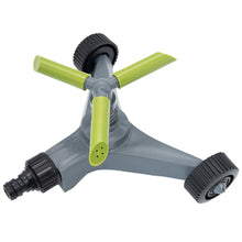 Laden Sie das Bild in den Galerie-Viewer, Rasensprenger Sprinkler Bewässerung Wassersprenger Kreisregner Drehsprenger