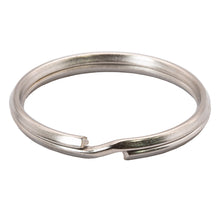 Laden Sie das Bild in den Galerie-Viewer, 20x Schlüsselringe Rundringe Schlüsselanhänger Stahlringe Metall Ringe Set