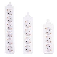Laden Sie das Bild in den Galerie-Viewer, Steckdosenleiste Mehrfachsteckdose Mehrfachstecker ohne Kabel Zuleitung 3/4/6