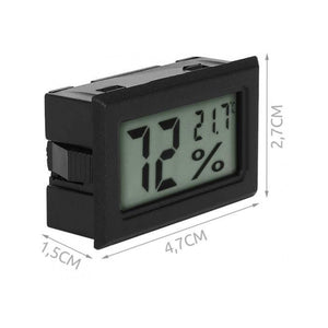 Thermometer Hygrometer Digital Luftfeuchtigkeit Fühler Raumtemperatur Mini