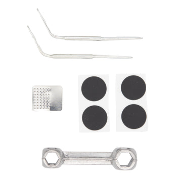 Fahrrad Reparaturset Reifen Reparatur Flicken Set 10-teilig + Werkzeug –  konkor24.com