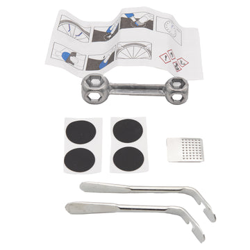 Fahrrad Reparaturset Reifen Reparatur Flicken Set 10-teilig + Werkzeug –  konkor24.com