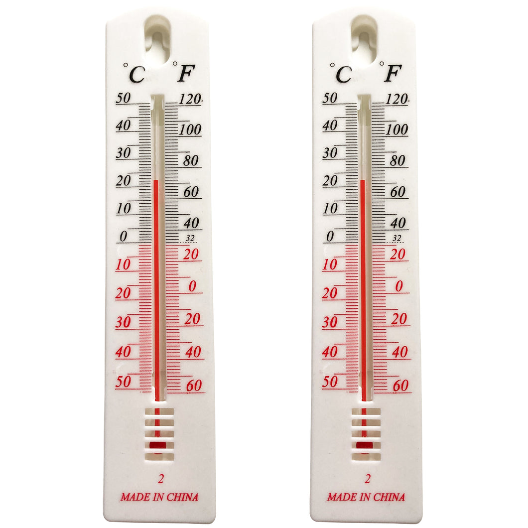 1-16 Thermometer Außen Gartenthermometer Garten Innen Außenthermometer Analog