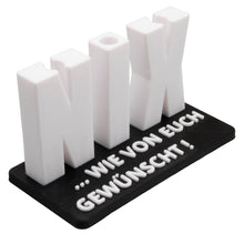 Laden Sie das Bild in den Galerie-Viewer, Geschenk Geldgeschenk Geschenkidee Nichts NIX Geldscheingeschenk Geburtstag
