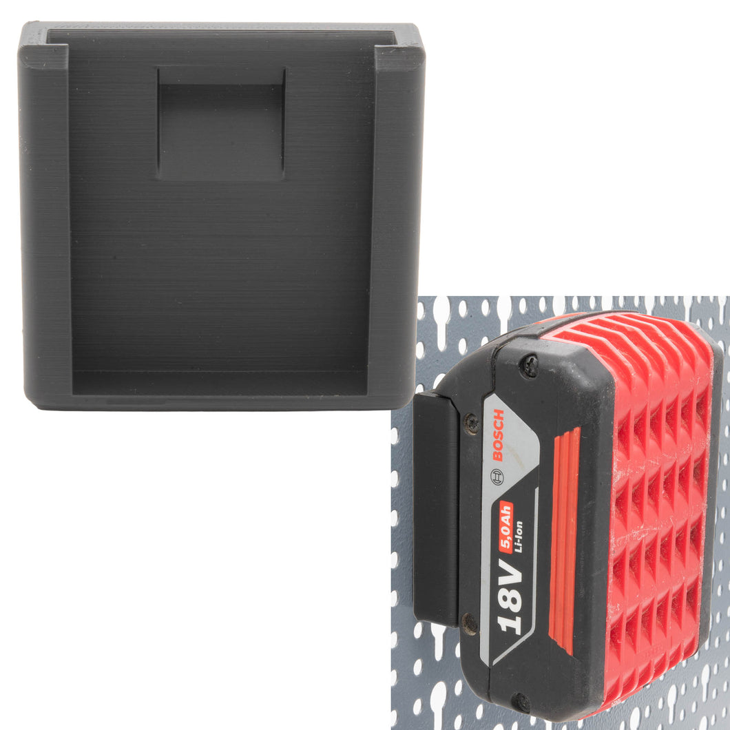 Akku Halter für Bosch 18V für Küpper Lochwand Halterung Akku Wandhalter Bosch