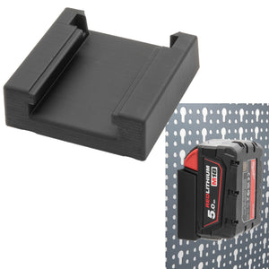 Akkuhalter Milwaukee für Küpper Lochwand M18 Halterung Akkuhalter Wandhalter 18V