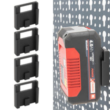 Laden Sie das Bild in den Galerie-Viewer, Akku Halter für Einhell Power-X-Charge für Küpper Lochwand Halterung 18V Akkus
