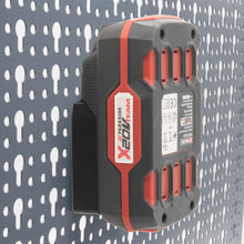 Laden Sie das Bild in den Galerie-Viewer, Akku Halter für Parkside 20V für Küpper Lochwand Halterung Wandhalterung Lidl
