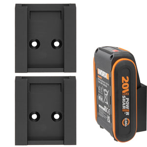 Akkuhalter für Worx Akku Wandhalter 20V Akkuwandhalter Wandhalterung Halter 20 V