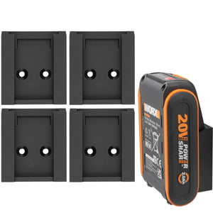 Akkuhalter für Worx Akku Wandhalter 20V Akkuwandhalter Wandhalterung Halter 20 V