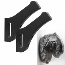 Laden Sie das Bild in den Galerie-Viewer, 2x Helmhalter Helm Halter Helmhaken Wandhalterung Motorradhelm Halterung Wandhaken
