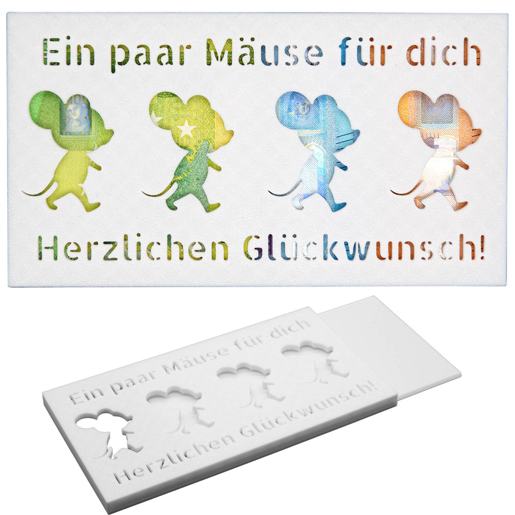 Geldgeschenk Geburtstagskarte Geld Geschenkidee Geburtstag Geldscheingeschenk