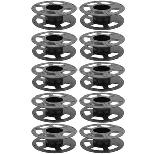 Leerspule Filamentspulen Rollen 3D-Drucker Leerspulen Umspulen Spule Schwarz