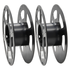Leerspule Filamentspulen Rollen 3D-Drucker Leerspulen Umspulen Spule Schwarz