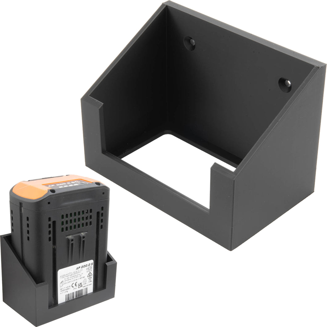 Akkuhalter für Stihl Akku AP Wandhalter Akkuwandhalter Wandhalterung Halter