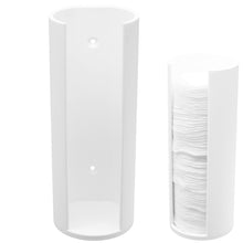 Laden Sie das Bild in den Galerie-Viewer, Wattepadspender Wandhalter Wattepads Wandmontage Tischständer Aufbewahrung

