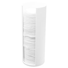 Laden Sie das Bild in den Galerie-Viewer, Wattepadspender Wandhalter Wattepads Wandmontage Tischständer Aufbewahrung
