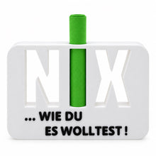 Laden Sie das Bild in den Galerie-Viewer, NIX Geldgeschenk – rechteckiger Geldscheinhalter
