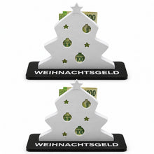 Laden Sie das Bild in den Galerie-Viewer, Weihnachtsgeld-Baum: Geldscheinhalter für Weihnachten – Setwahl
