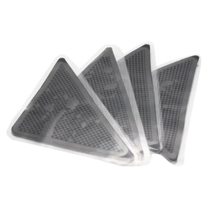 4x Antirutsch Ecken Teppich Stopper Gleitschutz Antirutschmatte Rutschstopp Pad