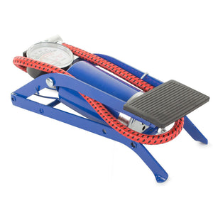 Fußpumpe Fahrradpumpe Fußluftpumpe Autopumpe Tretpumpe Luftpumpe Manometer 7 bar