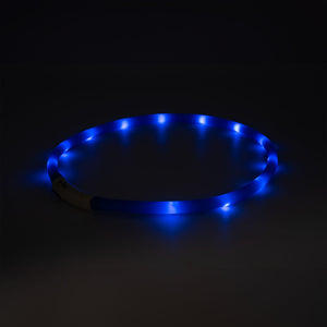 Hundehalsband LED Leuchthalsband Leuchtband Wasserdicht Kürzbar Aufladbar USB