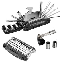 Laden Sie das Bild in den Galerie-Viewer, Multitool Fahrrad Werkzeug Multifunktionswerkzeug Reparatur Set Kit MTB 16 in 1
