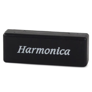 Mundharmonika C-Dur Harmonika Blues Musik Diatonisch 10-Loch Metall Box Geschenk