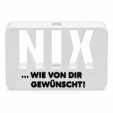 Laden Sie das Bild in den Galerie-Viewer, Geldgeschenk NIX Geschenkidee Nichts Geschenk Geburtstag Geldscheingeschenk
