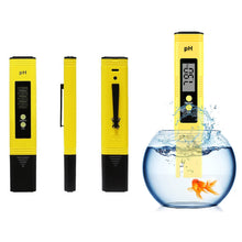 Laden Sie das Bild in den Galerie-Viewer, PH Wert Messgerät Wassertester Digital Tester Aquarium Pool Prüfer pH 0-14 Set
