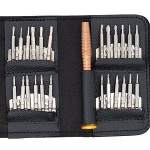 25in1 Schraubendreher Set Präzisions Bit Feinwerk Werkzeug Feinmechaniker Mini