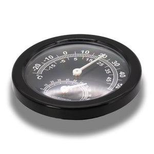 Thermometer Hygrometer Luftfeuchtigkeit Temperatur Analog Wetterstation Rund