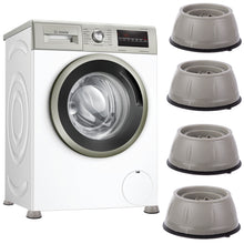 Laden Sie das Bild in den Galerie-Viewer, 4x Vibrationsdämpfer Waschmaschine Anti-Vibration Waschmaschinenfüße Dämpfer Set
