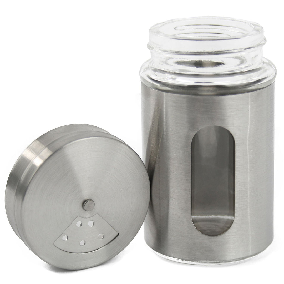 Biegsie!" Salz- & Pfefferstreuer 2er Set, Edelstahlkappen - Take2 Design