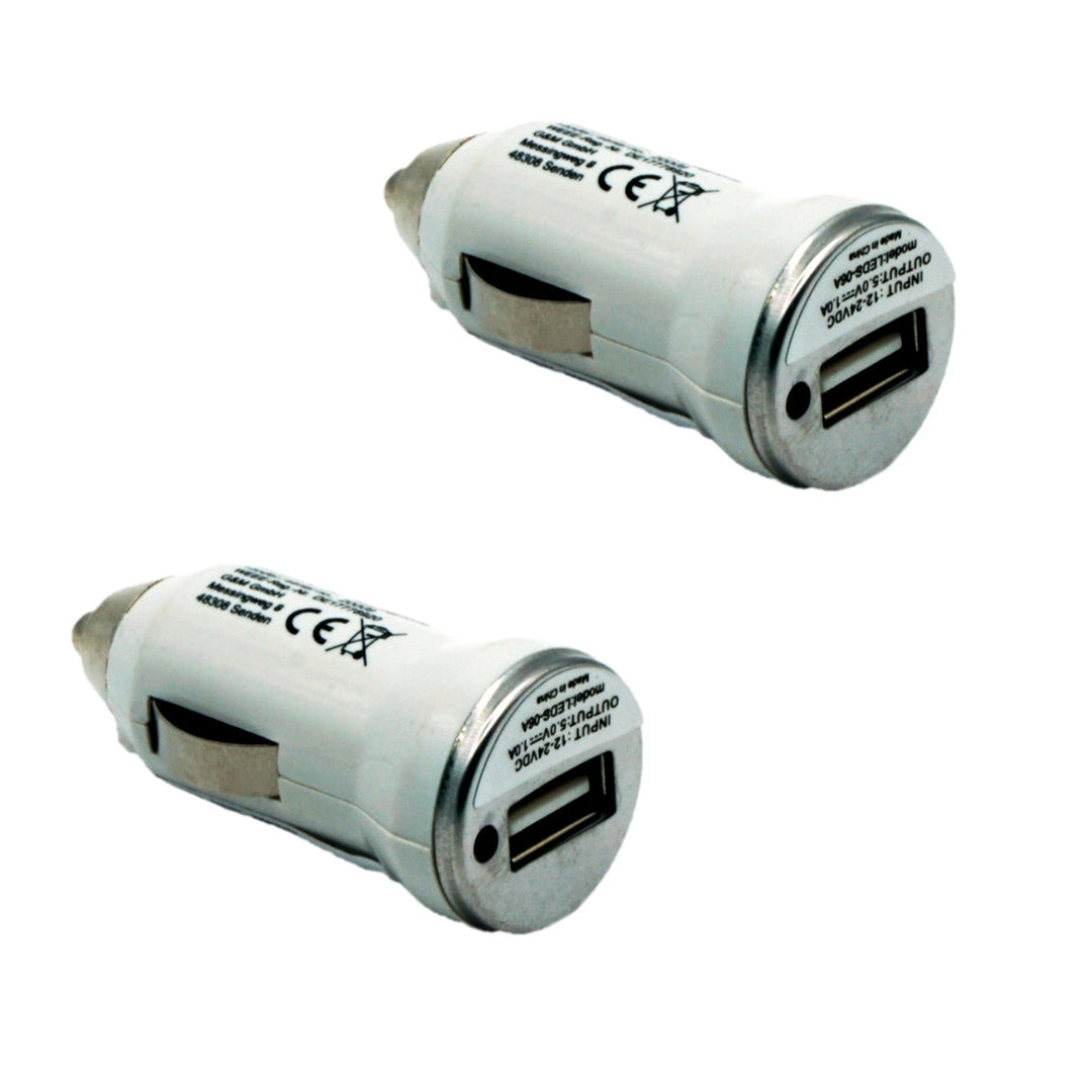 Auto Adapter mit 2 USB Ports silber  Online Shop Gonser - Sicher & Günstig  einkaufen