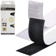 Klettband Klettverschluss Klettklebeband Klettpad selbstklebend 100-120cm x 19mm