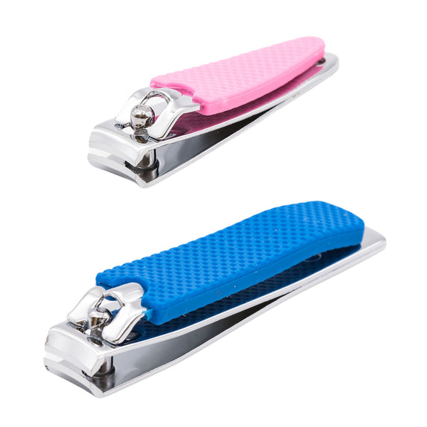 Professioneller Nagelknipser Für Acryl- & Gel-Nägel – Aus Edelstahl, Ergonomischer Griff, Mit Spiralfeder | Lila
