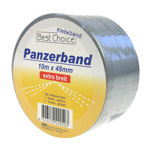 Panzertape 3 Rollen Panzerband Klebeband Tape Gewebeband Gaffa Silber