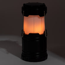 Laden Sie das Bild in den Galerie-Viewer, 2in1 LED Campinglampe Zelt Lampe Leuchte Laterne Garten Batterie Flammen Effekt
